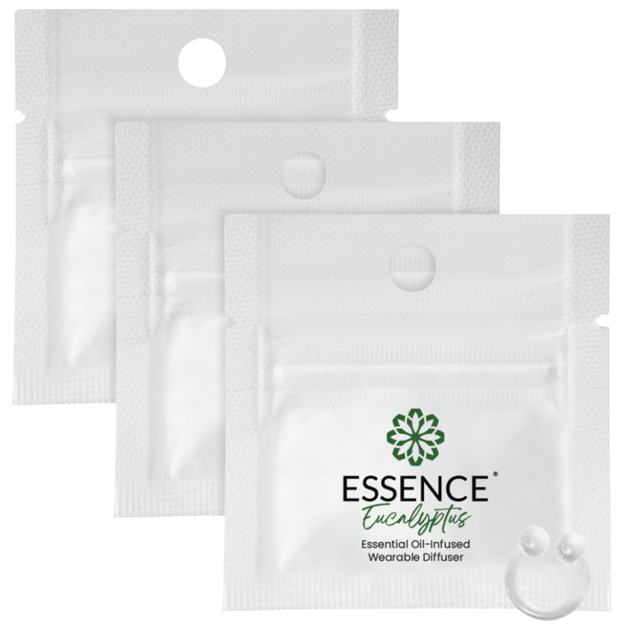 HONÉ frontal del pack de 3 anillos Essence mostrando diseño portátil y discreto