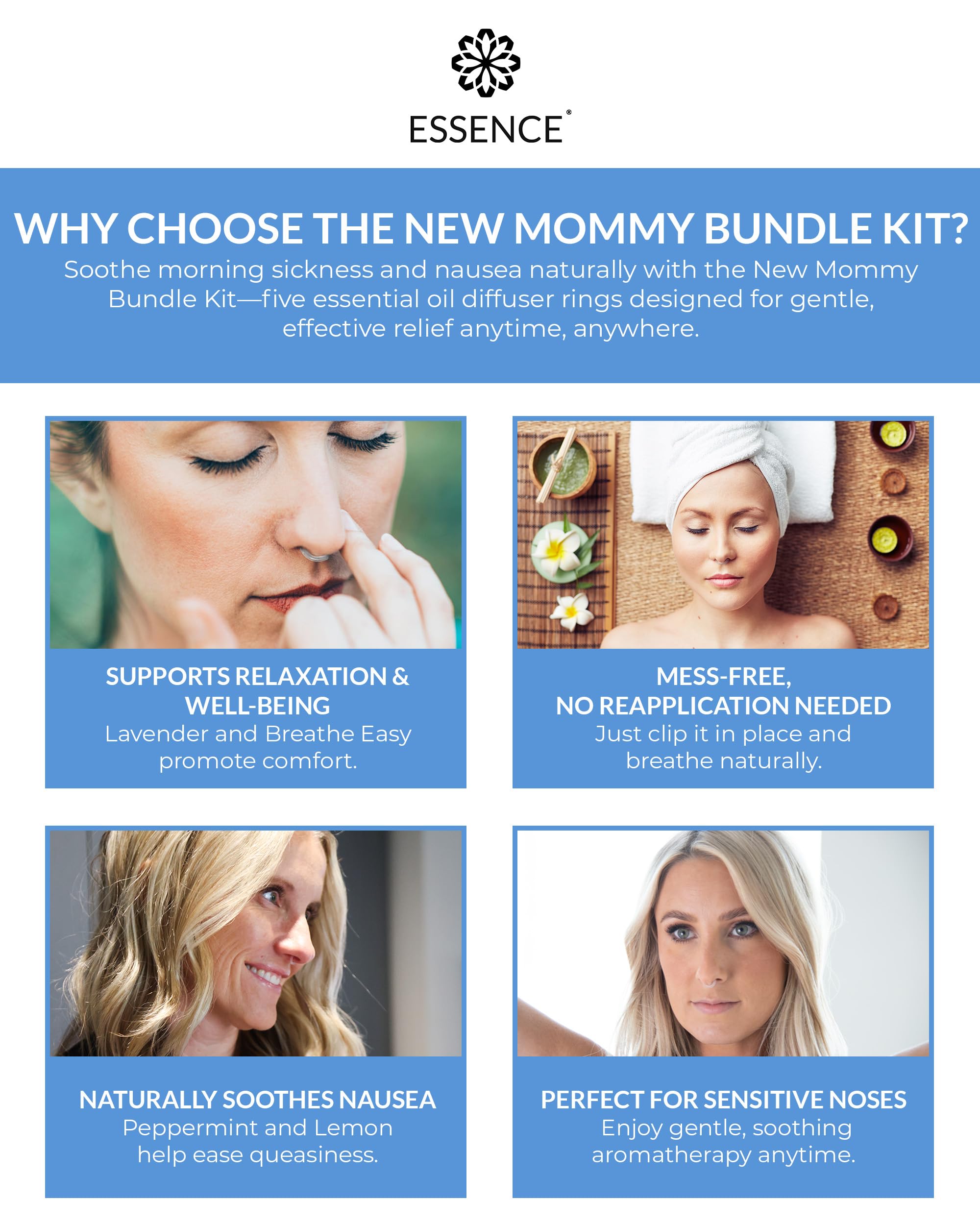 HONÉ Refresh Kit junto a anillos, reactivación de aroma sostenible