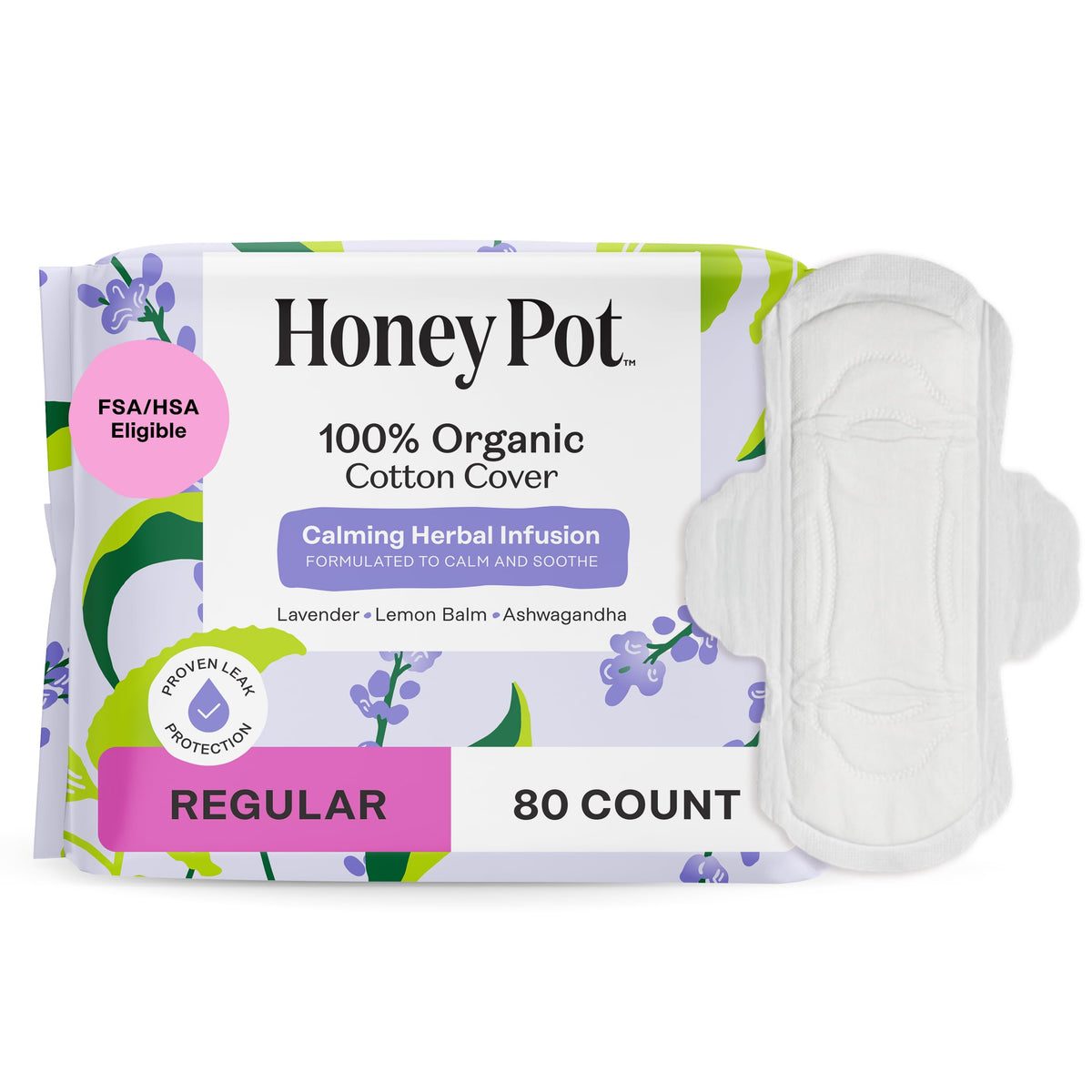 Honey Pot empaque frontal que muestra 80 unidades y diseño elegante