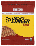 Honey Stinger atleta consumiendo waffle durante carrera, energía rápida