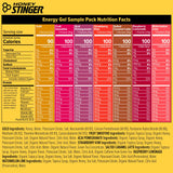 Honey Stinger gel abierto en mano listo para consumir durante ejercicio