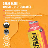 Honey Stinger sobre abierto con textura de gel y aspecto fácil de digerir