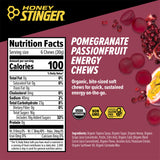 Honey Stinger textura de la gomita en primer plano que evidencia suavidad y sabor