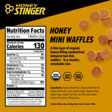 Honey Stinger primer plano del relleno de miel y textura apetitosa