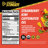 Honey Stinger atleta consumiendo gel en carrera para energía sostenida