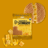 Honey Stinger waffle dentro de mochiladeportiva listo para llevar en entrenamientos