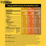 Honey Stinger waffle sabor honey abierta para ver su interior y fácil consumo