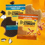 Honey Stinger envoltorio individual abierto demostrando portabilidad