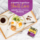 HONEYBEEZONE perga en desayuno saludable para energía y variedad nutricional