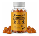 HoneyGummies frente del empaque mostrando apoyo a la vitalidad masculina