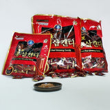 Hongsamin paquete frontal de caramelos ginseng GeumSan, sabor auténtico y fresco