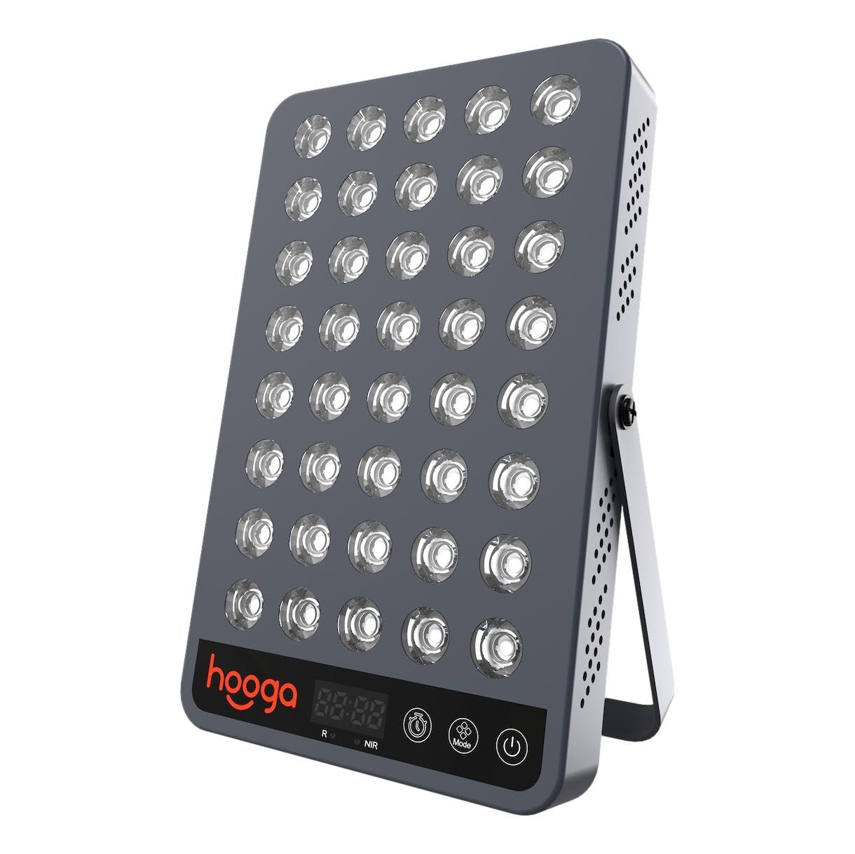 hooga hg200 comparación de tamaño junto a manos para apreciar portabilidad