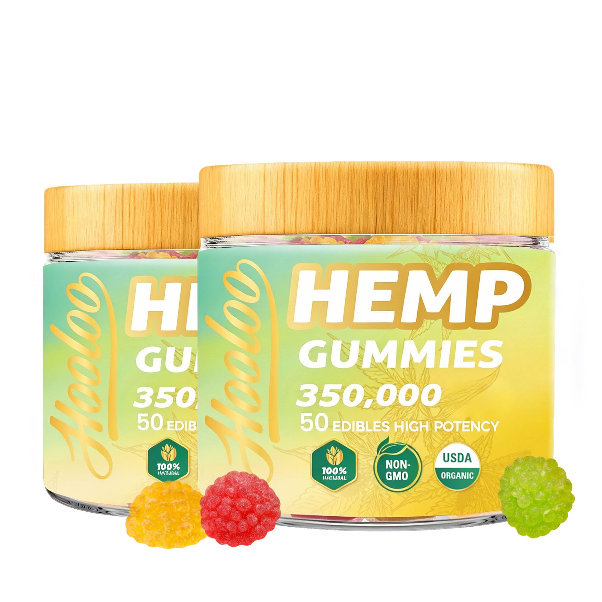 HOOLOO frente del envase mostrando marca y beneficios