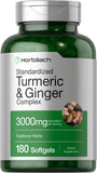 Horbäach caja frontal mostrando 180 softgels y beneficios de la fórmula