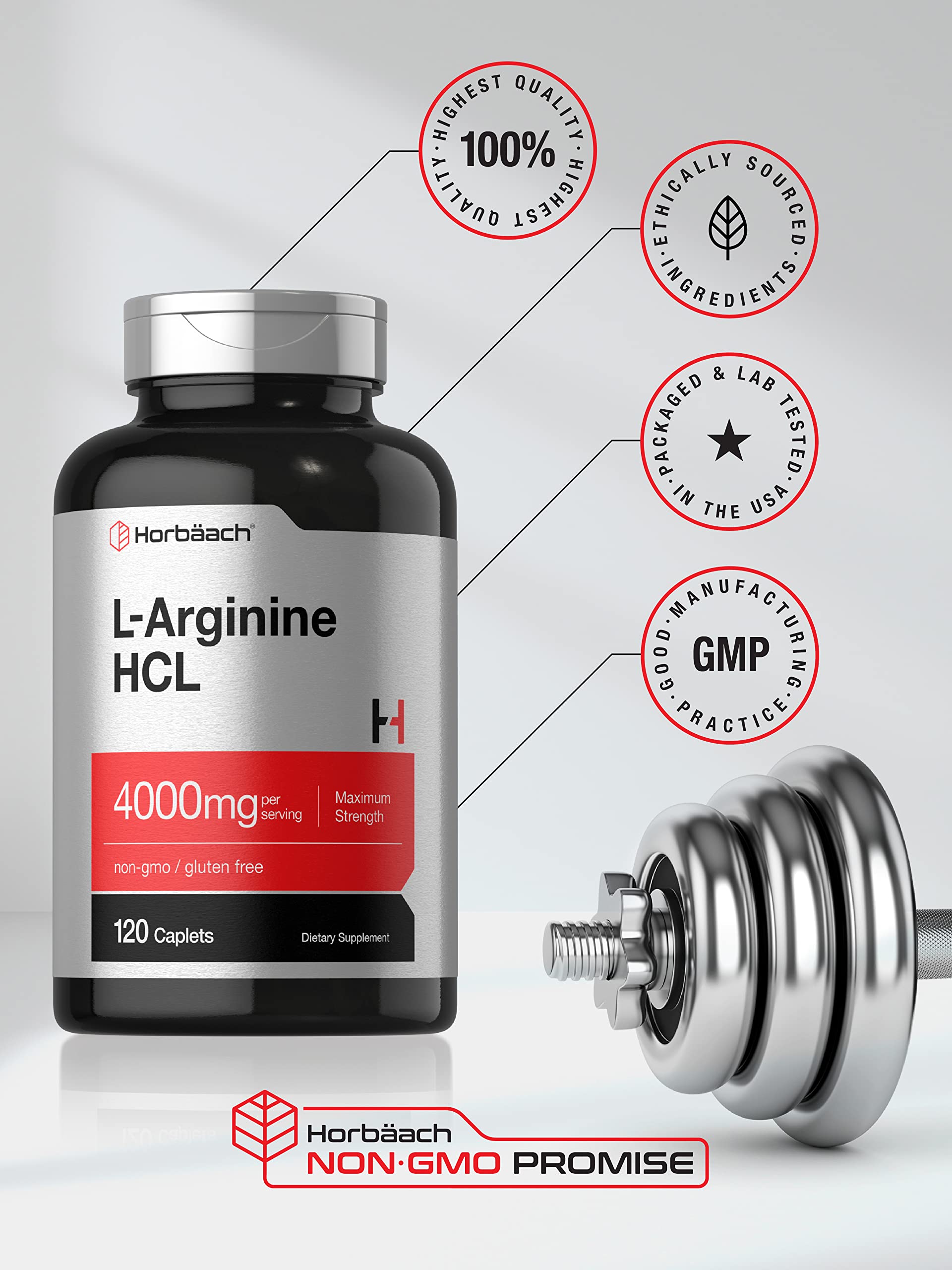 Horbäach caplets sobre superficie limpia listos para tomar