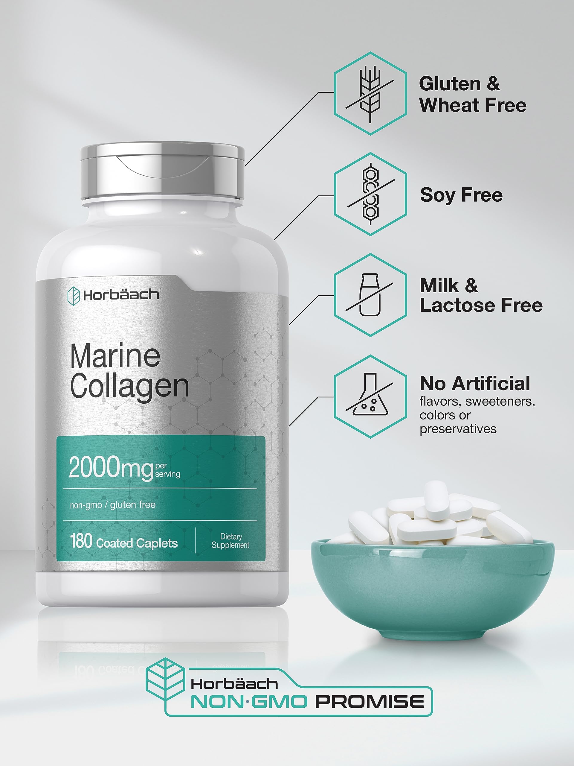 Horbäach etiqueta con información nutricional clara y composición