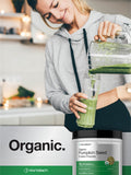 Horbäach etiqueta nutricional destacando 15 g de proteína por porción