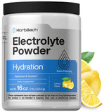 Horbäach frente del envase muestra 16 oz y 130 porciones para conveniencia