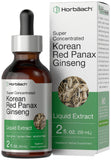 Horbäach frasco frontal mostrando ginseng rojo y claridad del producto