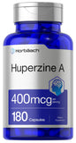 Horbäach frasco frontal mostrando Huperzine A y beneficios de pureza