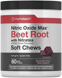 Horbäach envase frontal de gomitas Beet Root, práctico y fácil de llevar
