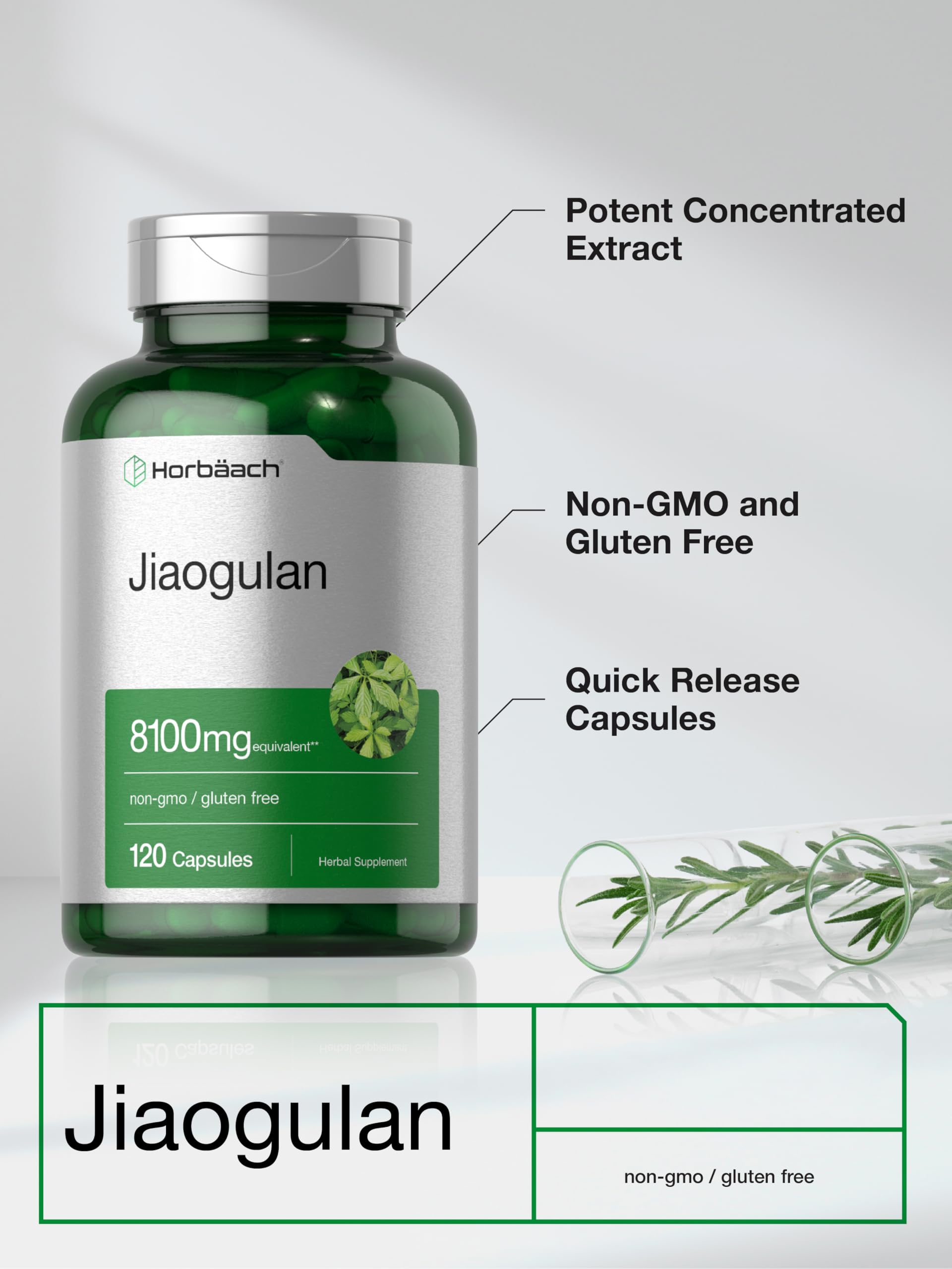 Horbäach etiqueta con información clara y lista de ingredientes