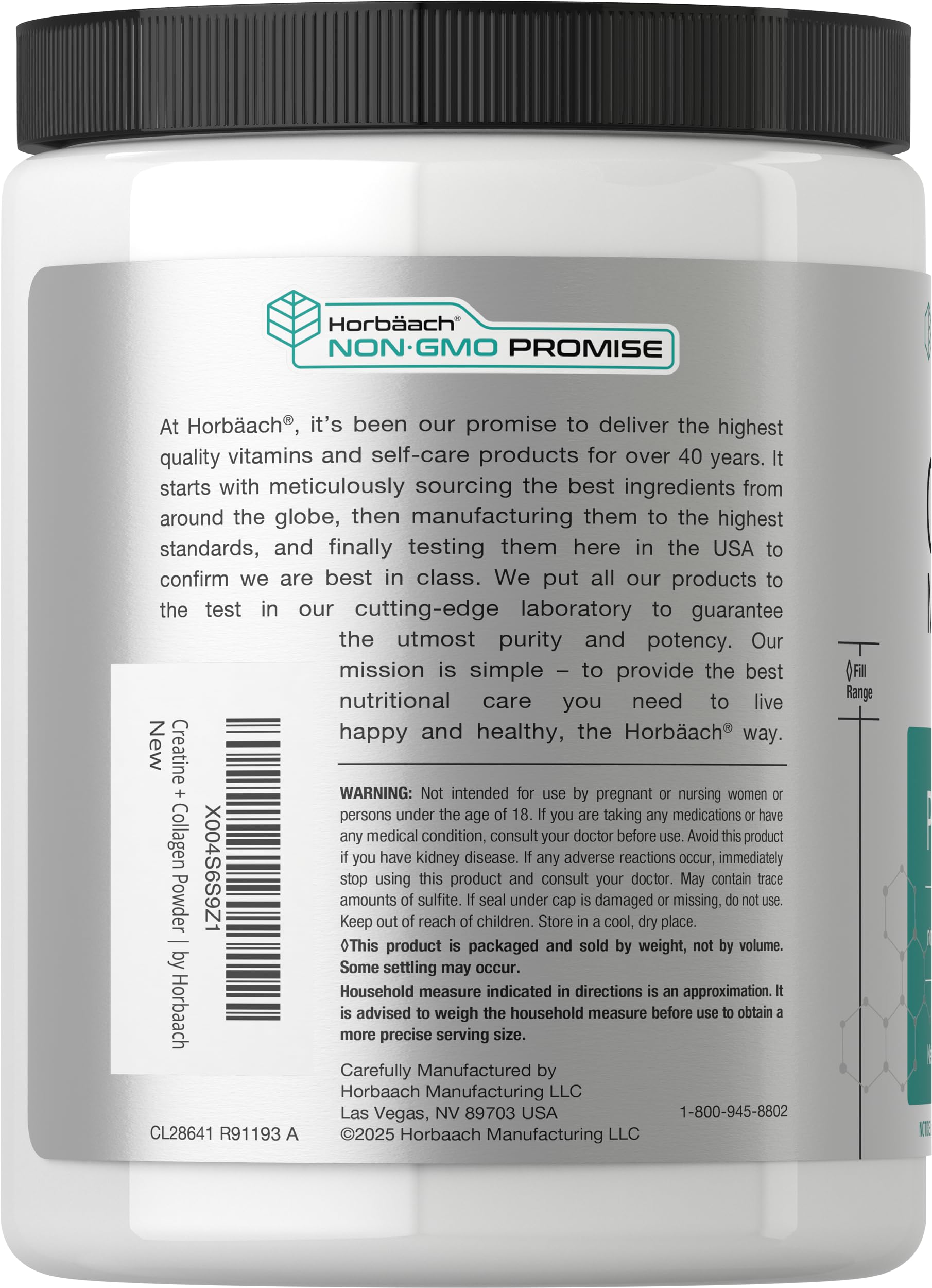 Horbäach cuchara medidora con polvo para dosificación precisa