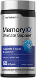 Horbäach Memory IQ frontal mostrando envase claro y beneficios