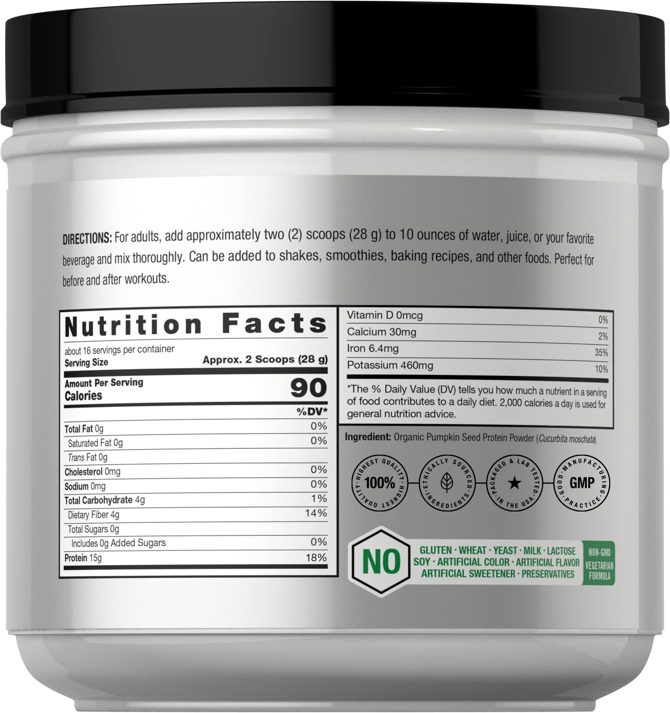 Horbäach polvo de proteína textura fina ideal para mezclar sin grumos