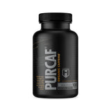 HOSSTILE frasco PurCaf frente mostrando diseño y claridad del producto