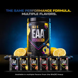 HOSSTILE bebida Blueberry Lemonade servida, sabor refrescante