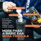 Bebida preparada HOSSTILE SILO[9] naranja-piña para hidratación durante entrenamiento