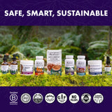 Host Defense etiqueta nutricional y certificaciones, transparencia y control de calidad