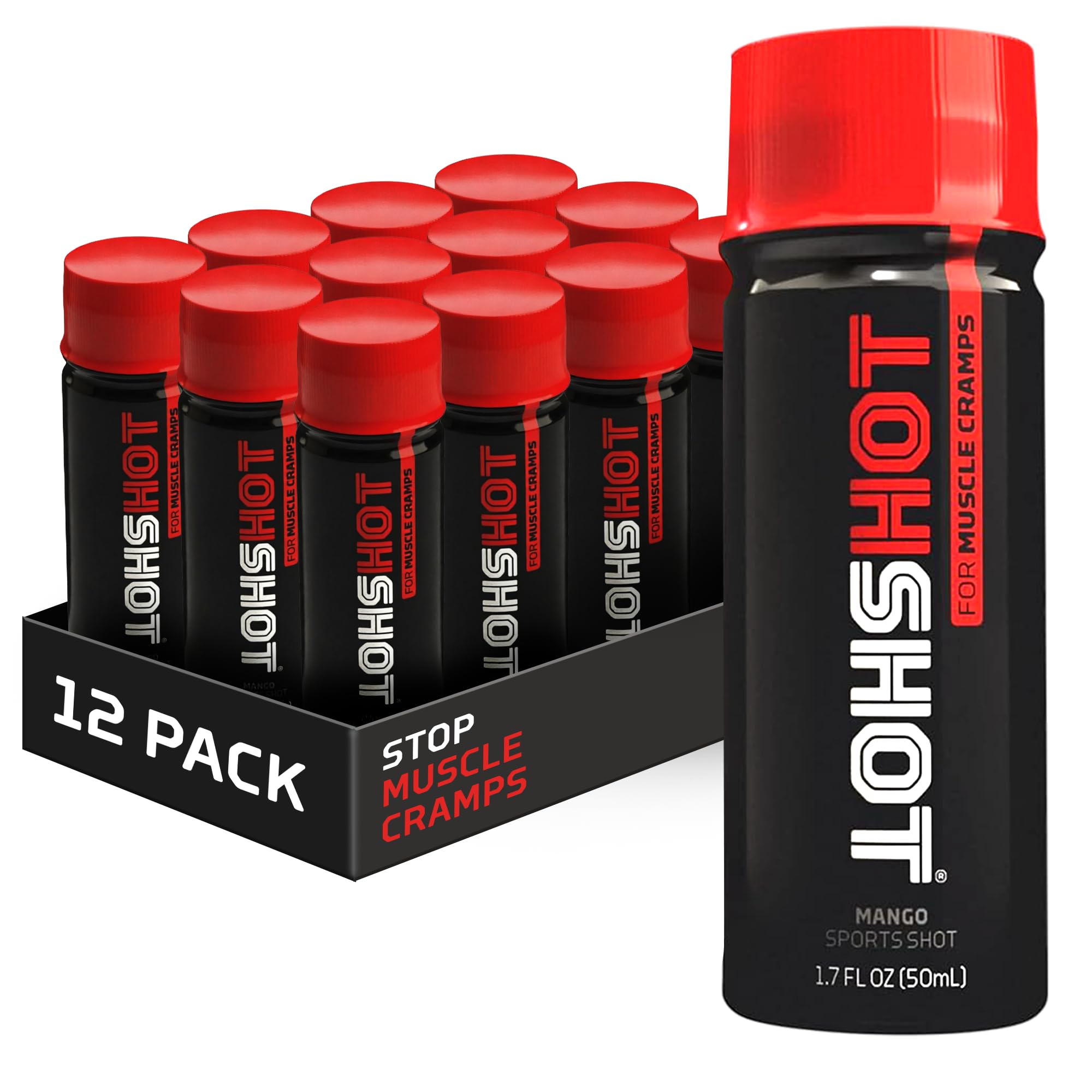 HOTSHOT vista frontal pack de 12, lista para entrenamiento