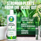HOUSEPLANT RESOURCE CENTER primer plano de etiqueta clara y lectura fácil