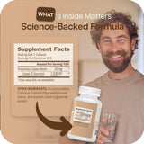 Houston Enzymes Lypazyme etiqueta nutricional resaltando ingredientes clave
