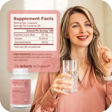 Houston Enzymes cápsula abierta sobre ensalada para mostrar uso mezclado y mejora de digestión