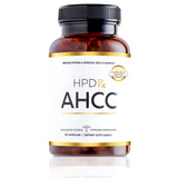 HPD Rx frasco frontal mostrando etiqueta y beneficio de apoyo inmune