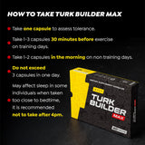 HTLT Supps polvo de turkesterona cercano para mostrar pureza y textura