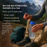 HTWO vaso con agua hidrogenada listo para beber y revitalizar