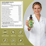 Botella Hudetex junto a una regla para comparar tamaño y capacidad 2 fl oz