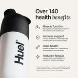Huel batido preparado en vaso listo para consumir y nutritivo