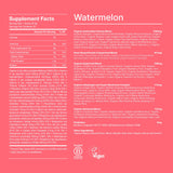 Huel etiqueta nutricional en primer plano indicando vitaminas y minerales