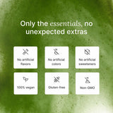 Persona tomando Huel Daily Greens en la mañana, Huel facilita la rutina diaria