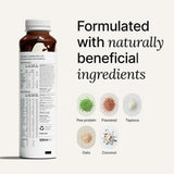 Huel textura cremosa del batido mostrando consistencia apetecible