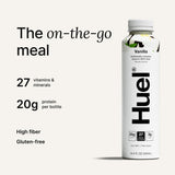 Huel textura cremosa de Vainilla para sabor natural y saciedad