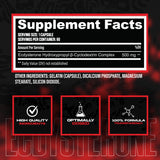 Atleta usando Huge Supplements Ecdysterone durante entrenamiento intenso
