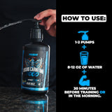 Huge Supplements producto en contexto de estilo de vida activo para apoyo al rendimiento diario