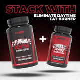 Escena de dormitorio con Huge Supplements para promover sueño reparador y control de antojos