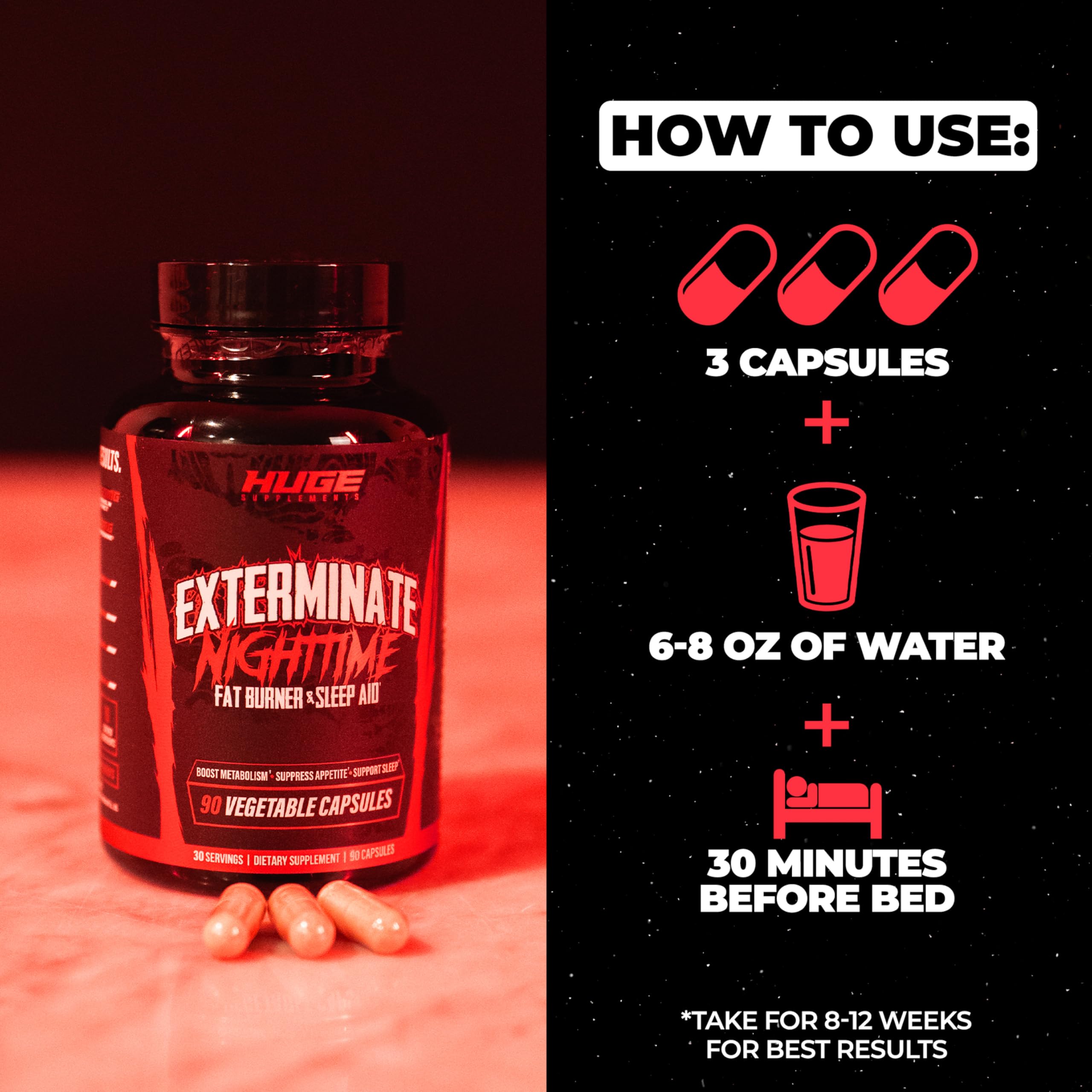 Ingredientes clave de Huge Supplements expuestos: forskolin, 5-HTP y azafrán